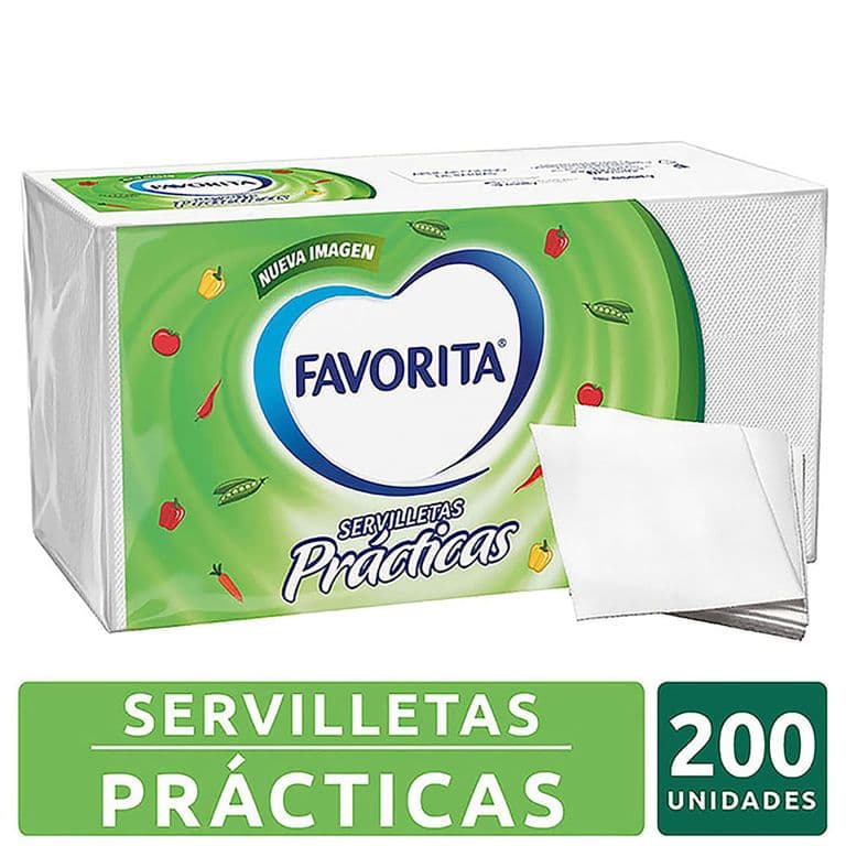 Servilleta Practica 200 UN
