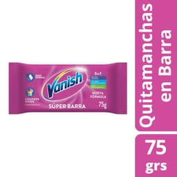 Detergente en Barra Ropa Color Vanish 75 gr