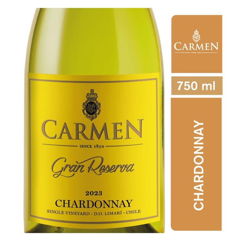Vino Carmen Gran Reserva Chardonnay 13.5o GL 750 ML