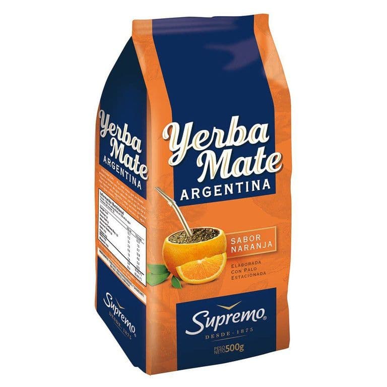 Yerba Mate Argentina Naranj 500 GR