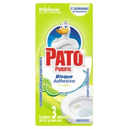 Limpiador Adhesivo para Inodoros Pato Citrus 24.6 g UN