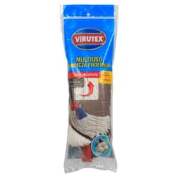 Mopa Redonda de Algodon Virutex Extra Absorbente Multiuso  1 Un