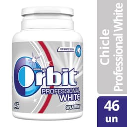 Chicle Botella Professional White 68 GR