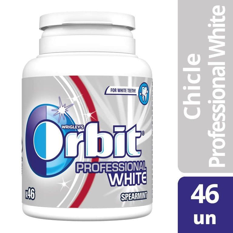 Chicle Botella Professional White 68 GR