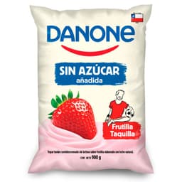 Yoghurt Batido Sabor Frutilla Taquilla Bolsa Danone 900 gr
