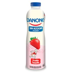 Yoghurt Frutilla Taquilla Sin Azucar Botella Danone 900 gr