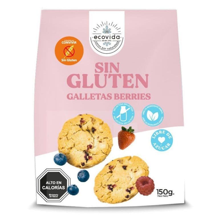 Galleta Sin Gluten Dulce Berries 150 GR