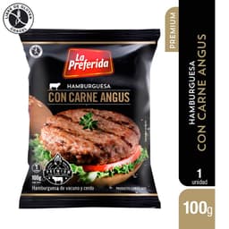 Hamburguesa Angus 100 GR
