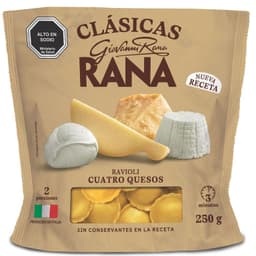 Ravioli Cuatro Quesos Rana 250 gr