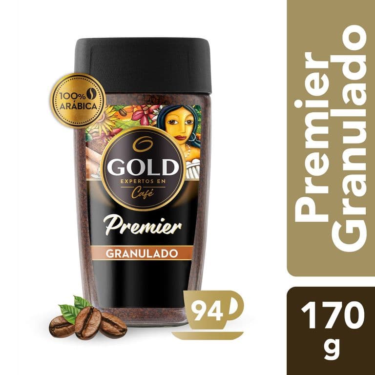 Cafe Instantaneo Granulado Premier Gold 170 g