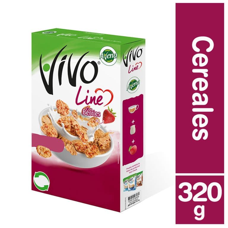 Cereal Integral Vivo Line Berries 320 g