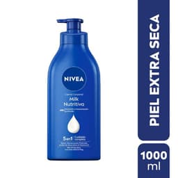 Crema Corporal Milk Nutritiva Piel Extra Seca 1 LT