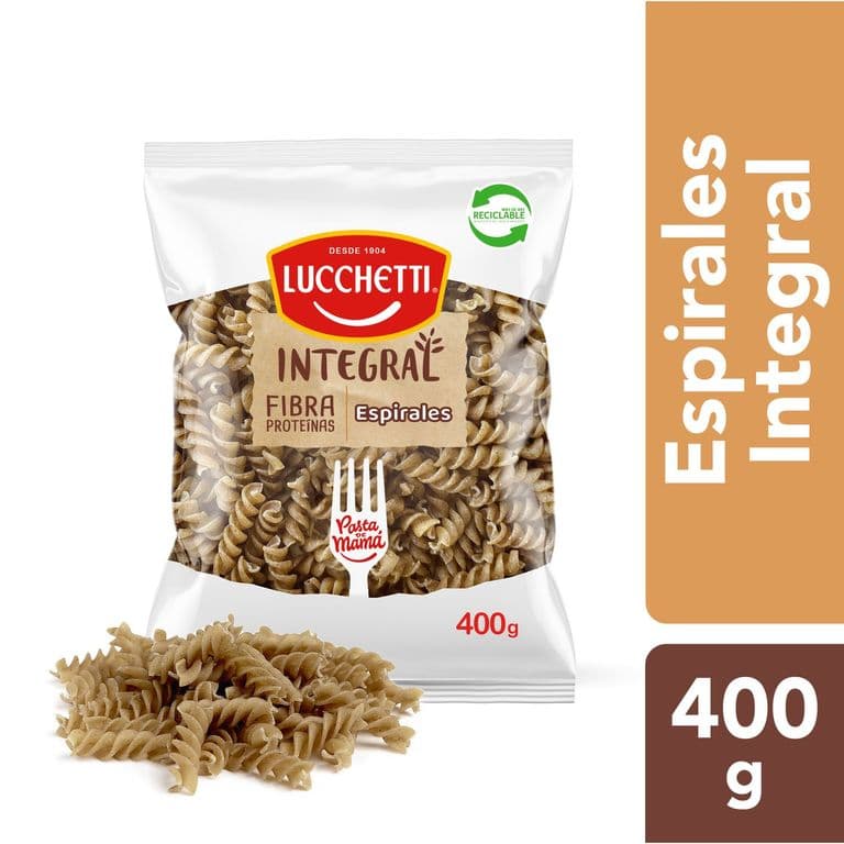 ESPIRALES INTEGRAL LUCCHETTI 400GR