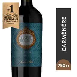 Vino Tinto Carmenere Secret Reserve Reserva 15 750 cc 750 ML