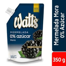 Merm Watts Sin Azucar Mora 350 GR