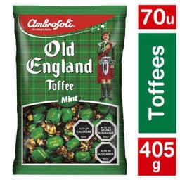 Caramelos Ambrosoli Toffee Mint 405 GR