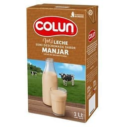 Leche Semidescremada Sabor Manjar 1 LT