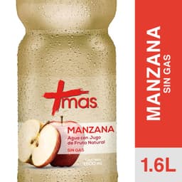 Agua Sabor Manzana Sin Gas Mas 1.6 L 1.6 LT