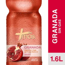 Agua Sabor Granada Sin Gas Mas 1.6 L 1.6 LT