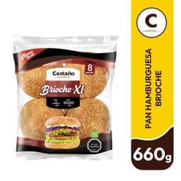 Pan Hamburguesa Brioche 660 GR
