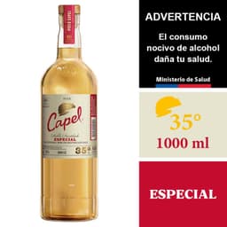 Pisco Capel Doble Destilado Especial 35 1000 cc 1 LT