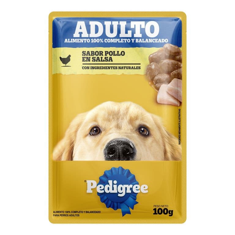 Alimento Humedo Pouch  Pollo 100 GR