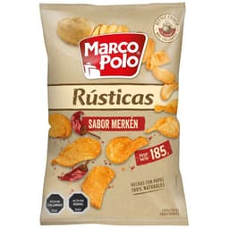Papas Fritas Rusticas Sabor Merken Marco Polo 185 g