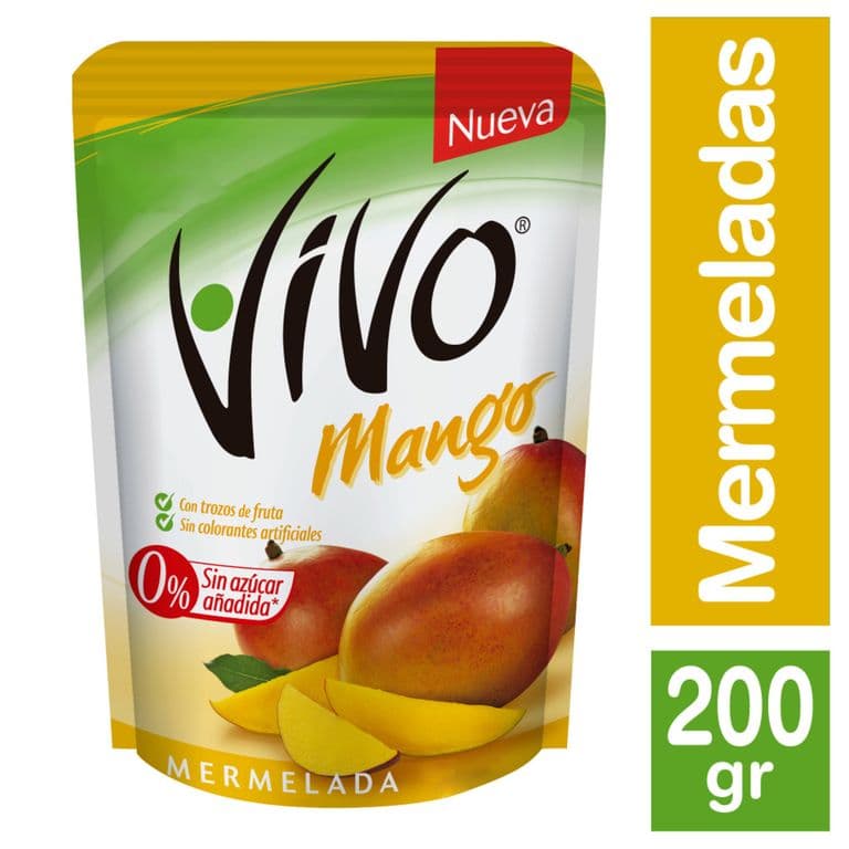 Mermelada Vivo Mango 200 GR