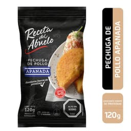 Pechuga de Pollo Apanada Congelada Receta del Abuelo 120 g