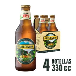 Pack Cerveza Ipa Kunstmann 4x330 cc 4 X 330 ML
