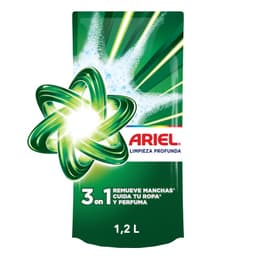 Detergente Liquido Concentrado Doble Poder Ariel 1.2 lt