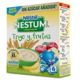 Cereal infantil Nestum Trigo y Frutas 250 GR