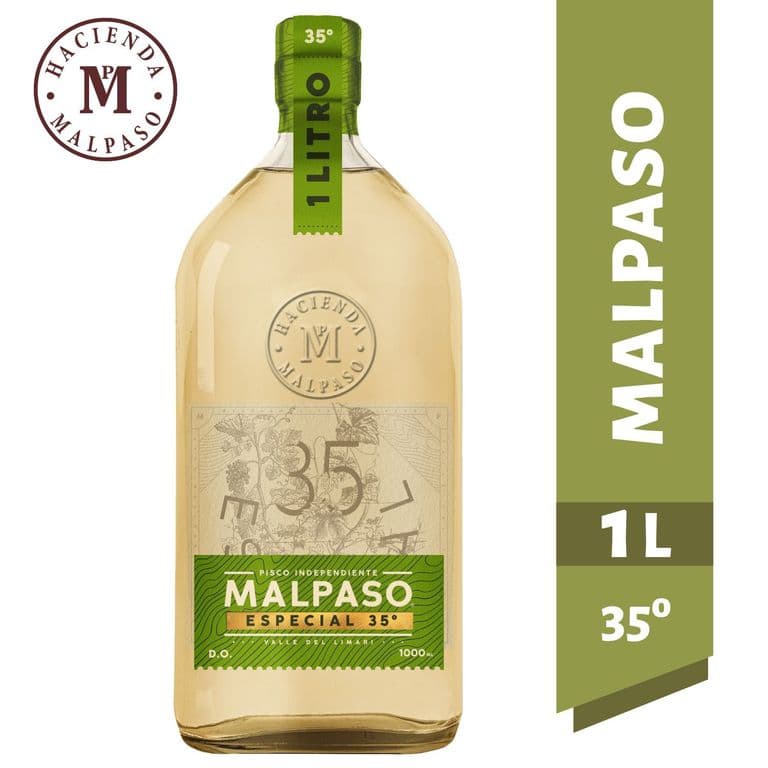 Pisco Mal Paso 35 Gl 1 LT