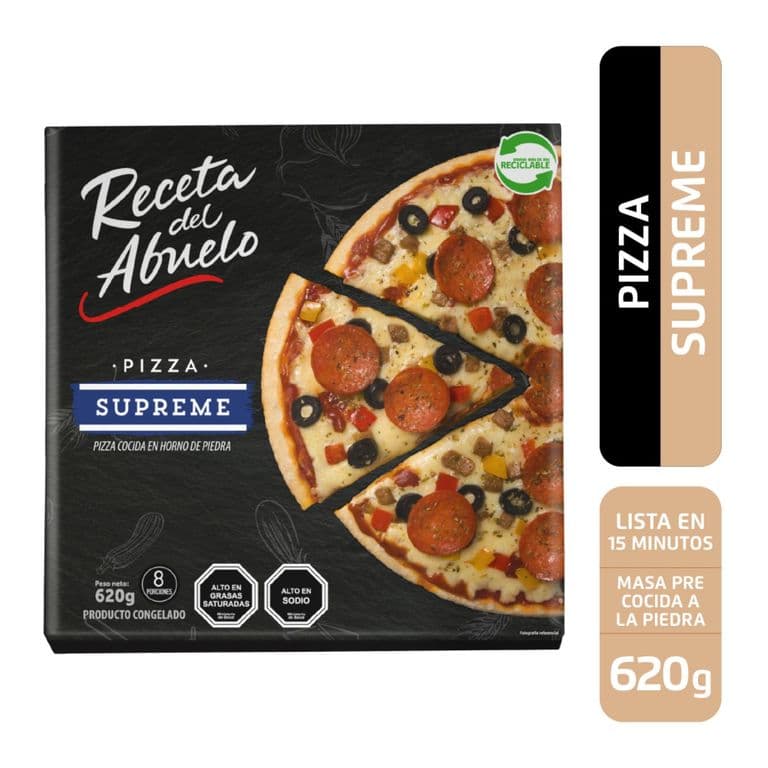 Pizza Supreme Congelada 620 GR
