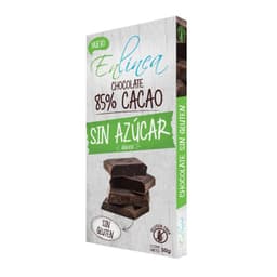Chocolate Sin Azucar 85% Cacao 50 GR