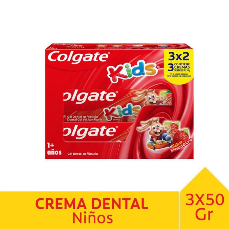 Pasta Dental Kids Fresa 50 GR