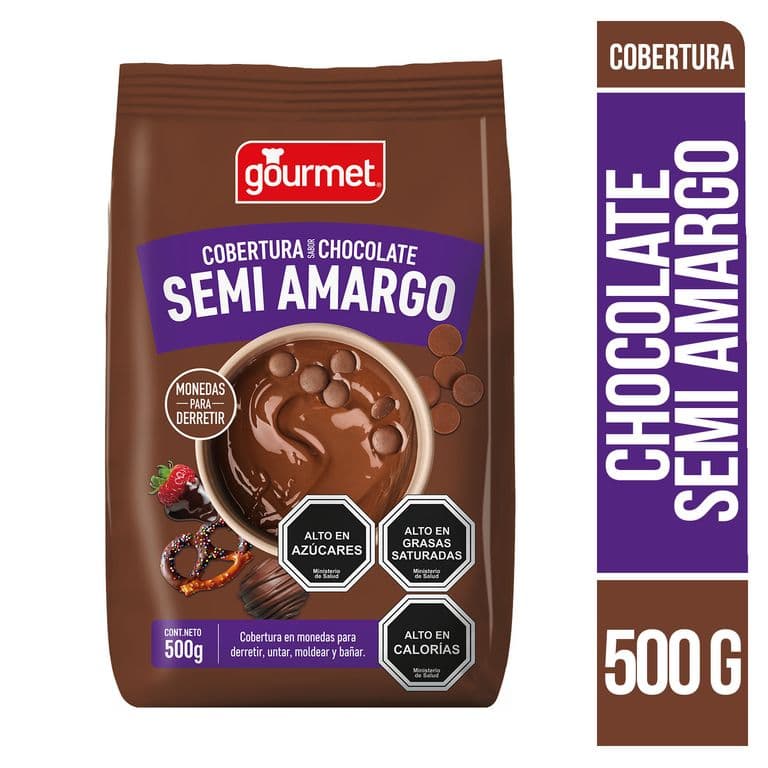 Cobertura Choc Semiamargo 500 GR