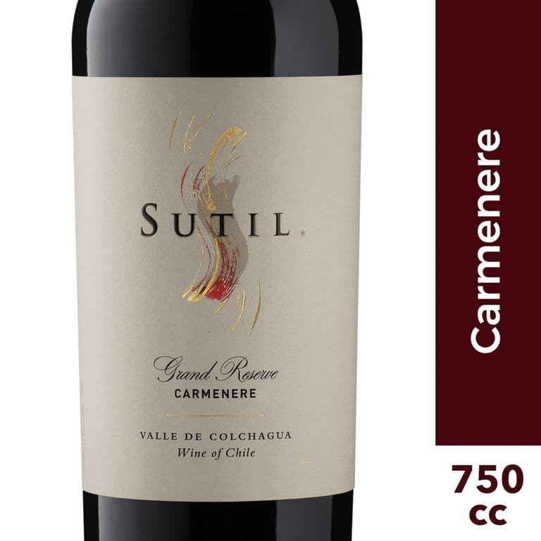 Vino Sutil Gran Reserva Carmenere 13 750 ML