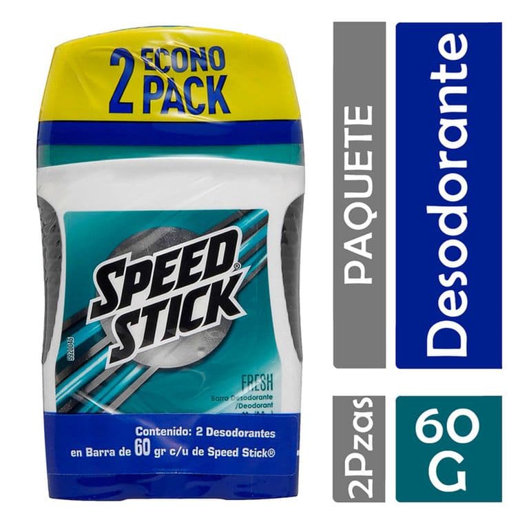 Desodorante Fresh Barra Pack 2 x 60 GR