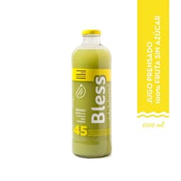 Jugo pepino, espirulina, manzana, pina, jengibre y limon 1 LT