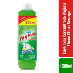 Lavalozas Virginia Aroma Limon Citrus Recarga 1.5 L 1,5 LT