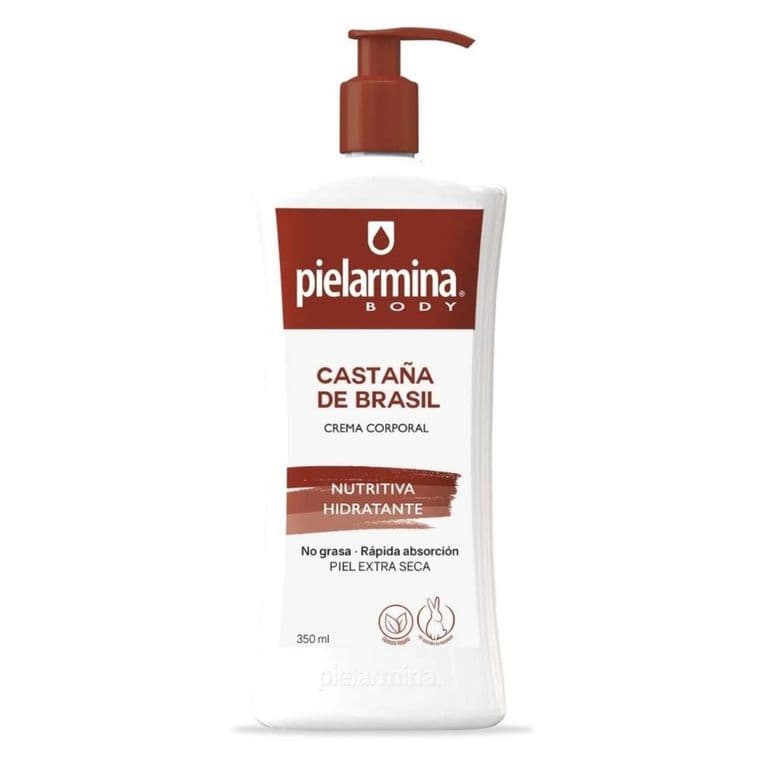 Crema Corporal Hidratante Castana de Brasil Pierlamina 350 ml