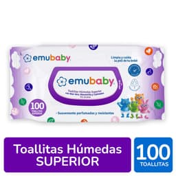 Toallitas Humedas para Bebes Emubaby 100 Un