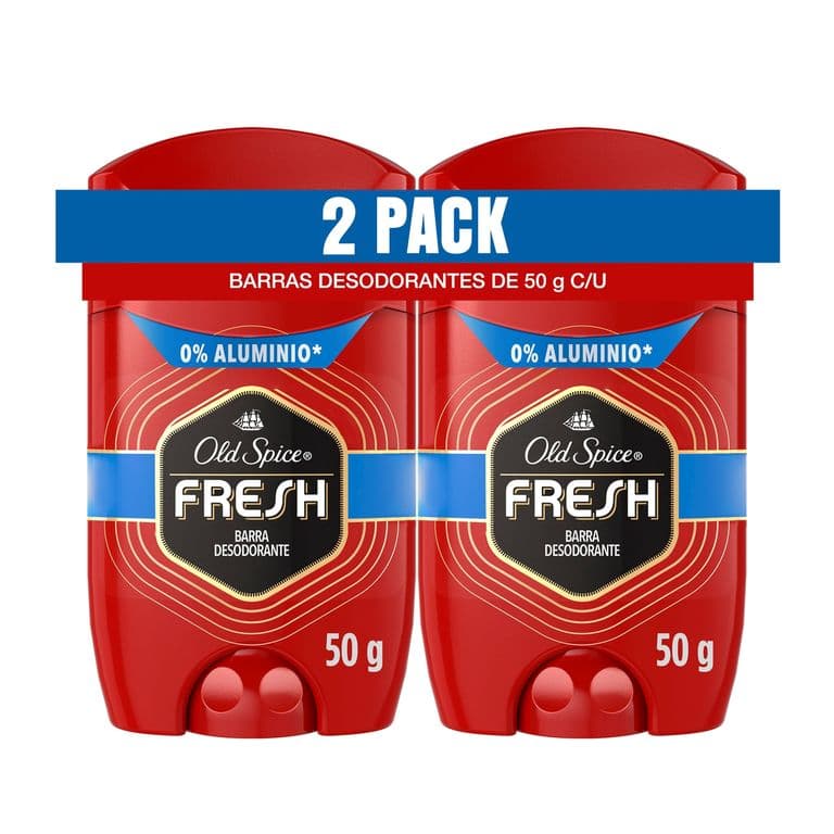 Pack Desodorante en Barra Fresh Old Spice 2x50 gr 100 GR