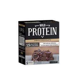 Barras de Proteinas Chocolate Wild Protein 5 Un 5 X 45 GR