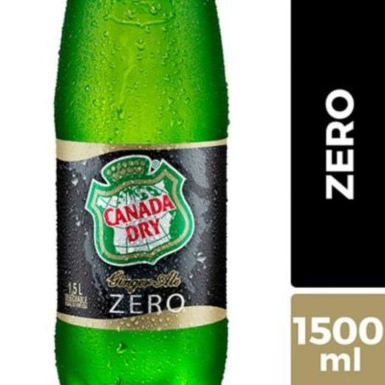 Bebida Canada Dry Ginger Ale Zero Desechable 1.5 L 1.5 LT