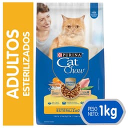 Alimento para Gatos Esterilizados Cat Chow 1 Kg