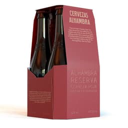 Pack Cerveza Alhambra  Lager 4 X 330 ML