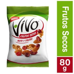 Frutos Secos Nuts y Frutas Vivo 80 g