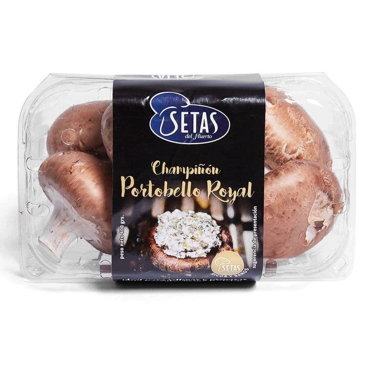 Champinon Portobello Royal Envasado 400 g